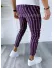 Pantaloni barbati casual regular fit violet B1556 I5-.6 Pantaloni barbati casual regular fit violet B1556 I5-.6